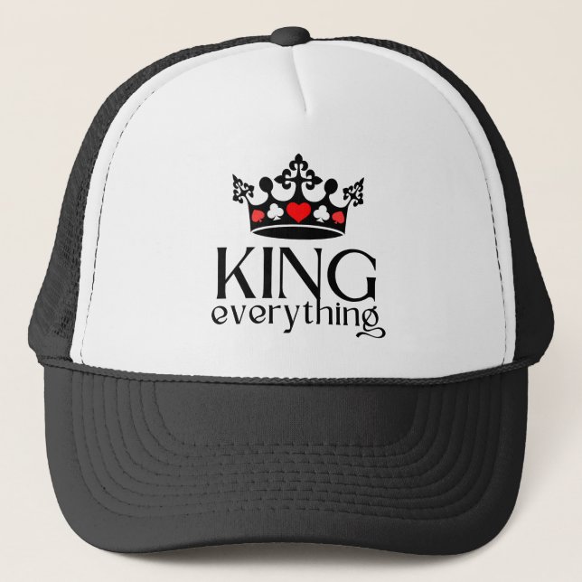 Gorra De Camionero KING de todo Corona (Anverso)