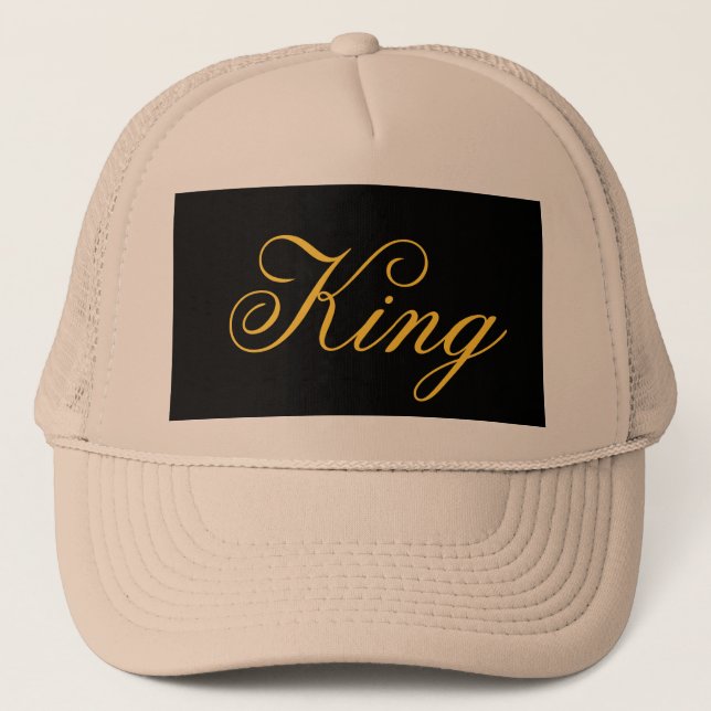 Gorra De Camionero King Trucker Hat (Anverso)