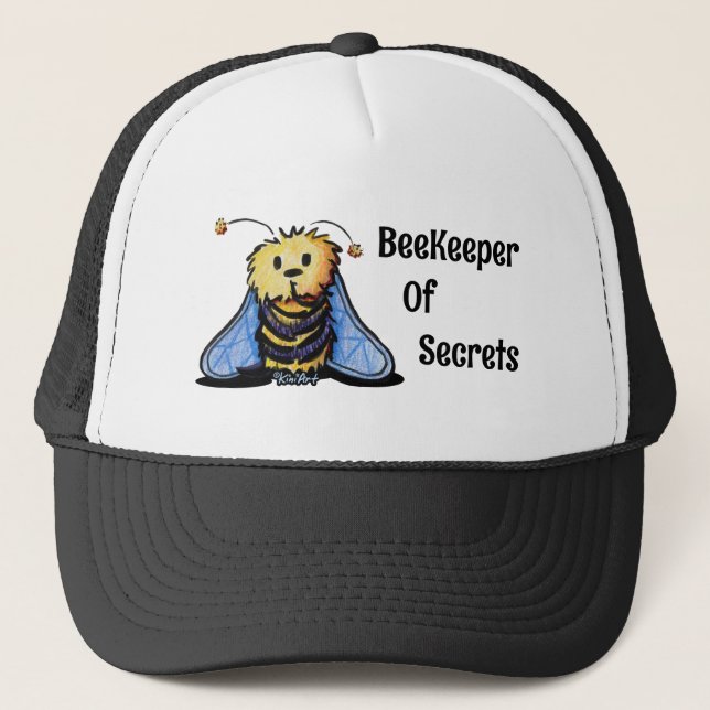Gorra De Camionero KiniArt Beekeeper Trucker Hat (Anverso)