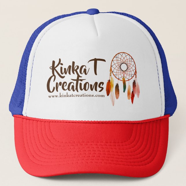 Gorra De Camionero Kinka T Creaciones DreamCatcher Trucker Hat (Anverso)