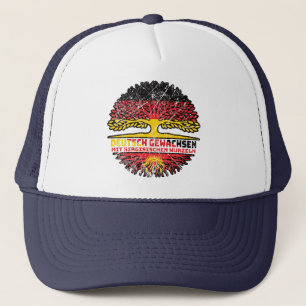 Gorra De Camionero Kirguistán Kirguís Alemán Alemania Árbol