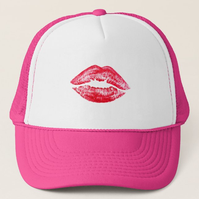 GORRA DE CAMIONERO KISS LIPS (Anverso)