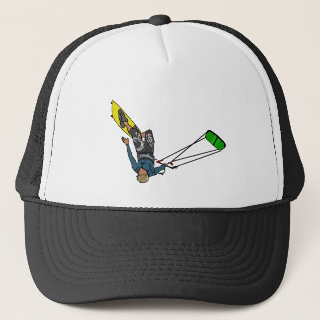 Gorra De Camionero kitesurfer (Anverso)