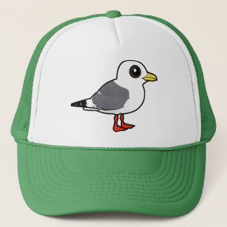 Gorra De Camionero Kittiwake de patas rojas de Birdorable