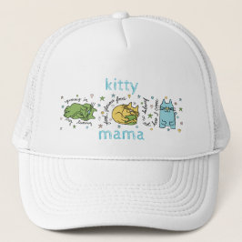 Gorra De Camionero Kitty Mama