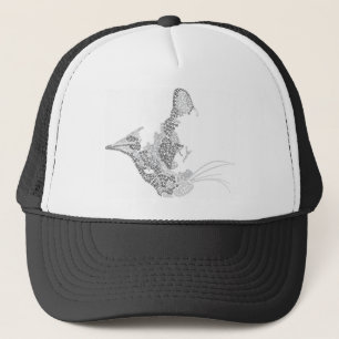 Gorra De Camionero Kitty tipográfico