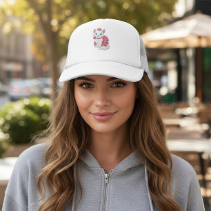 Gorra De Camionero Kitty Trucker Hat