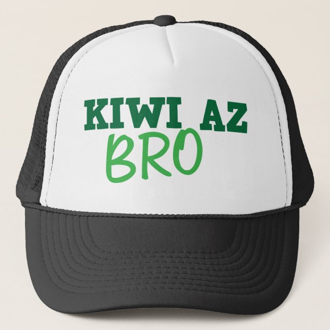 Gorra De Camionero KIWI Az BRO (Nueva Zelanda) (Anverso)
