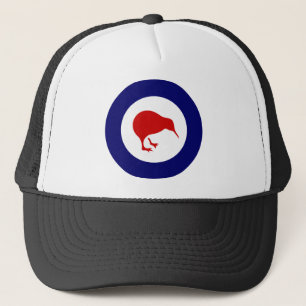 Gorra De Camionero kiwi del roundel de Nueva Zelanda