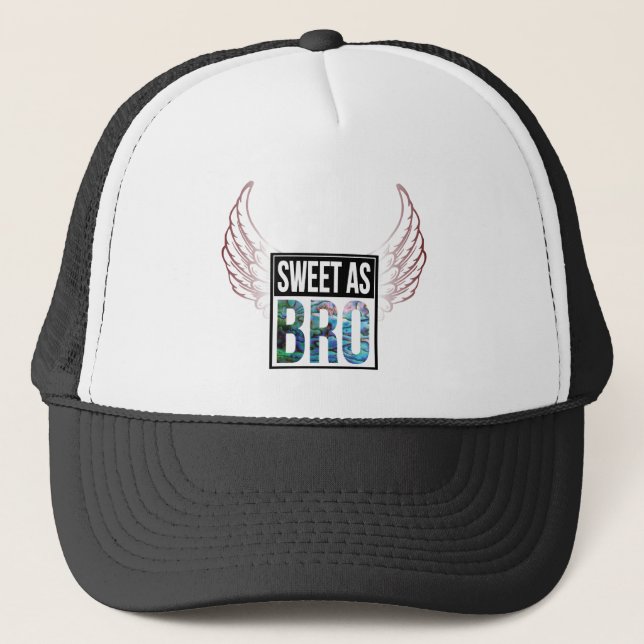 GORRA DE CAMIONERO KIWI NEW ZEALAND SWEET COMO BRO PAUA (Anverso)