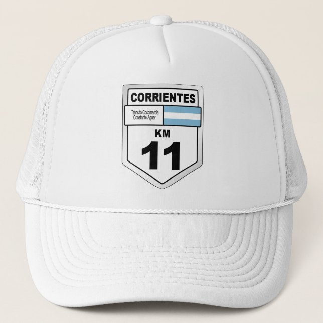 Gorra De Camionero Km 11 Corrientes Argentina (Anverso)