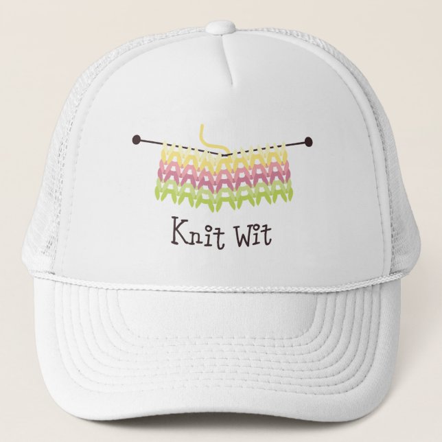Gorra De Camionero Knit wit (Anverso)
