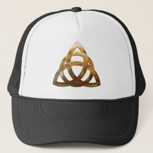 Gorra De Camionero Knot de Trinidad de oro celta