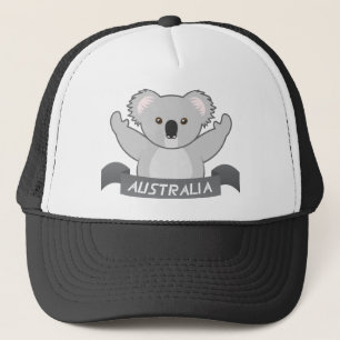 Gorra De Camionero Koala apoya la vida salvaje de Australia fuerte