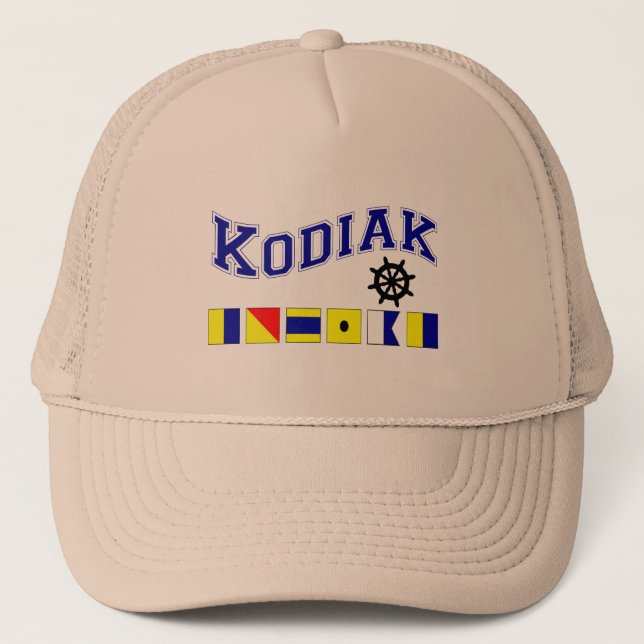 Gorra De Camionero Kodiak, Alaska (Anverso)