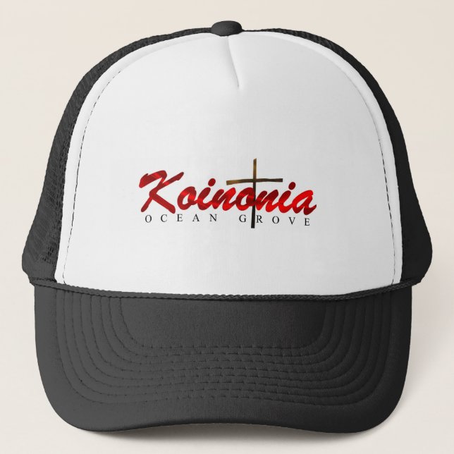 Gorra De Camionero Koinonia - arboleda del océano (Anverso)