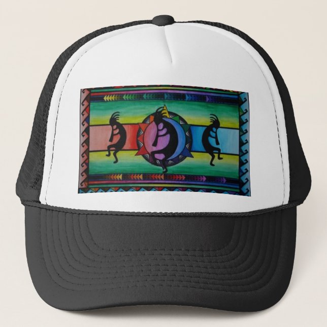 Gorra De Camionero Kokopelli 1 (Anverso)