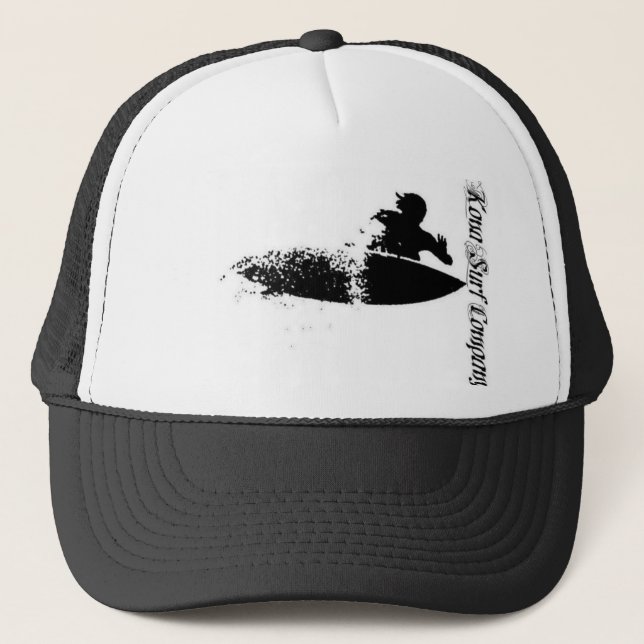 Gorra De Camionero kona Surf Company (Anverso)