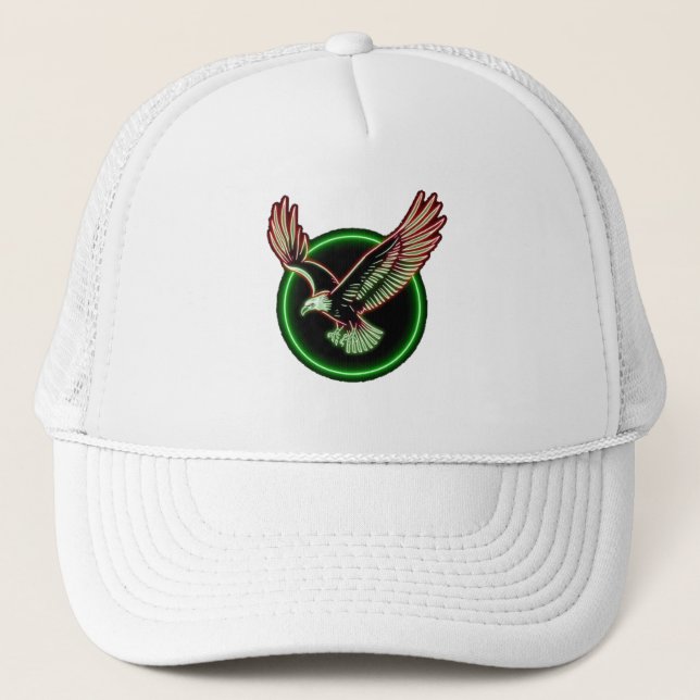 Gorra De Camionero König der Lüfte Der majestätische Weißkopfseeadler (Anverso)