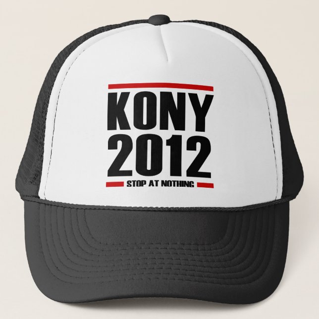 Gorra De Camionero Kony 2012 (Anverso)