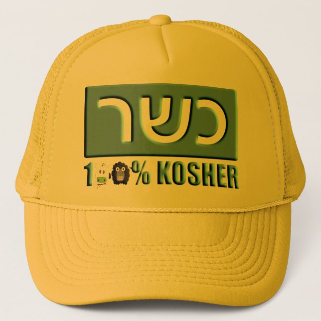 Gorra De Camionero Kosher (Anverso)