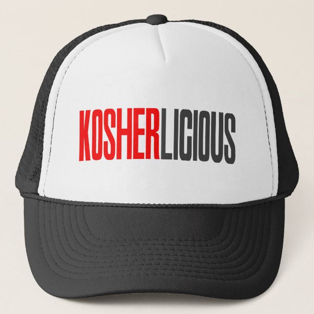 Gorra De Camionero KosherLicious (Anverso)