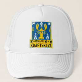 Gorra De Camionero Kräftskiva - Fiesta Sueca de Cangrejos de Río