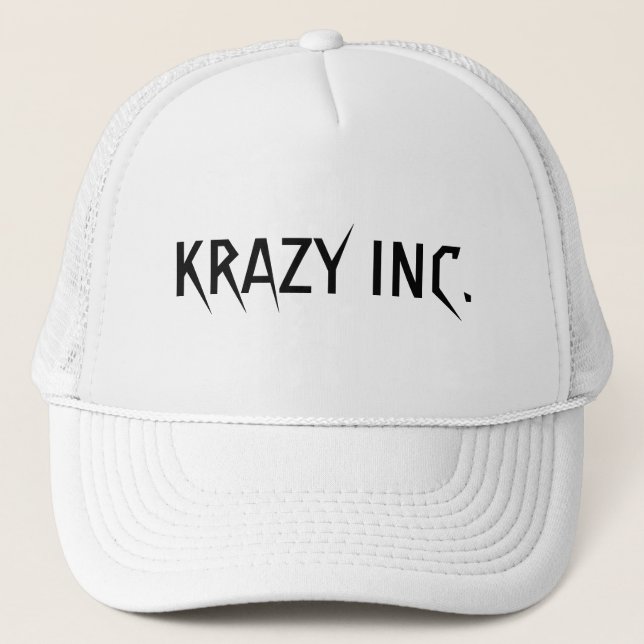 GORRA DE CAMIONERO KRAZY INC. (Anverso)