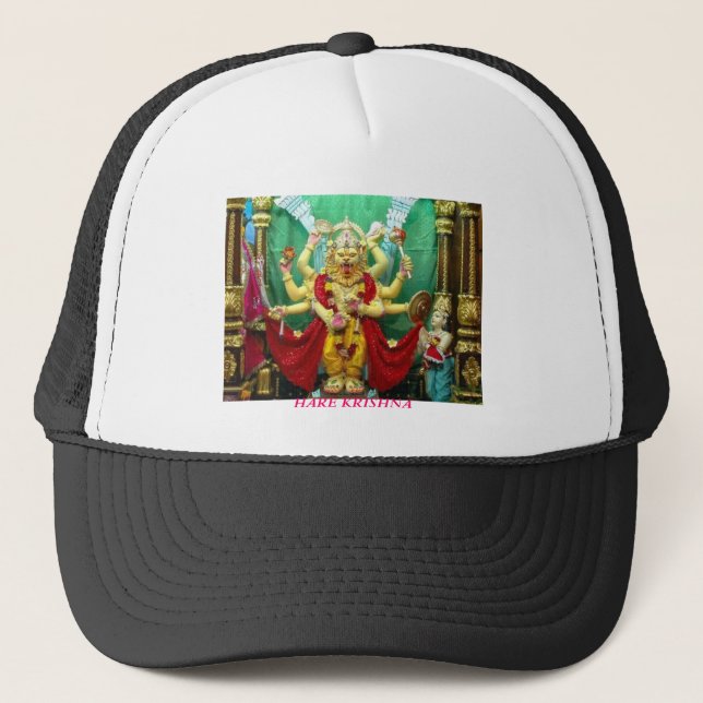 Gorra De Camionero Krishna como señor Nrsimhadeva (Anverso)