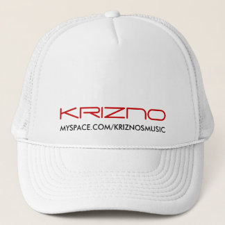 GORRA DE CAMIONERO KRIZNO, MYSPACE.COM/KRIZNOSMUSIC