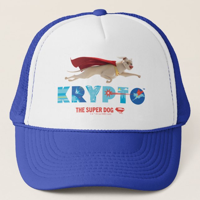 Gorra De Camionero Krypto El Superperro (Anverso)