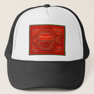 Gorra De Camionero Kuna Mola Stingray