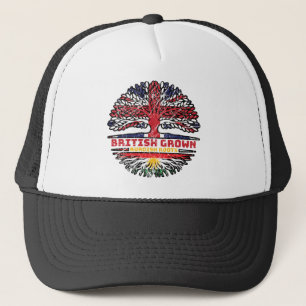 Gorra De Camionero Kurdistán Kurdo Reino Unido Árbol británico