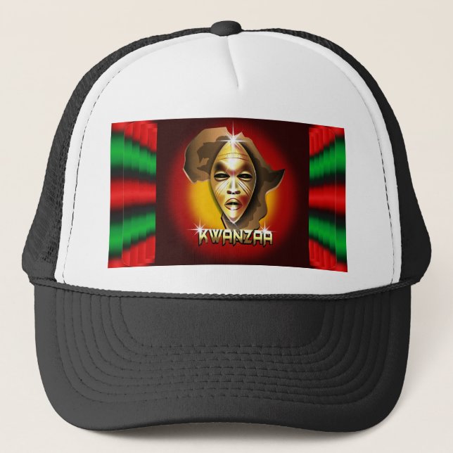 Gorra De Camionero Kwanzaa (Anverso)