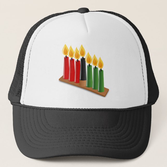 Gorra De Camionero kwanzaa africana (Anverso)