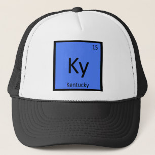Gorra De Camionero KY - Tabla periódica de la química del estado de