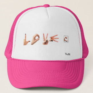 GORRA DE CAMIONERO L.O.V.E.