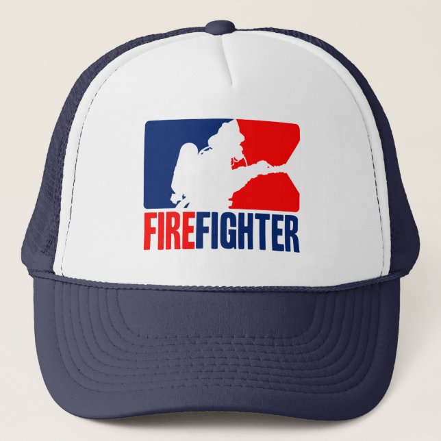 Gorra De Camionero La acción de los bomberos (Anverso)