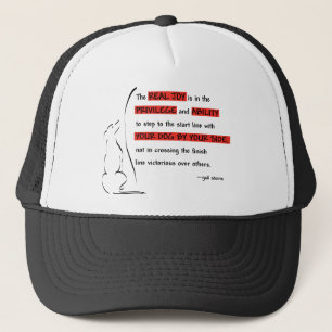 Gorra De Camionero La alegría real de la agilidad