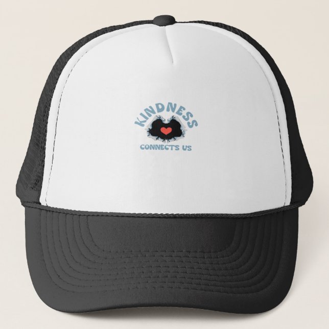 Gorra De Camionero La Amabilidad Nos Conecta Con El Clásico (Anverso)