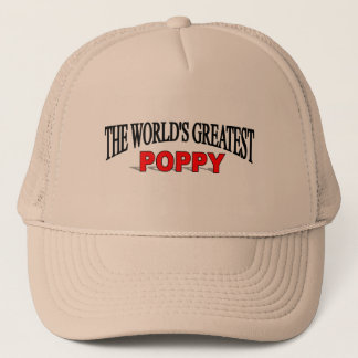 Gorra De Camionero La amapola más grande del mundo