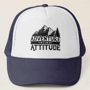 Gorra De Camionero La aventura de vacaciones es una Actitud 