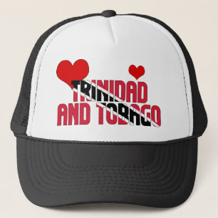 Gorra De Camionero La bandera adorable de Trinidad y Tobago desprecia