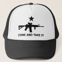 La bandera AR15 de Gonzales "viene tomarlo "