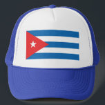 Gorra De Camionero La bandera de Cuba<br><div class="desc">la bandera de Cuba.</div>