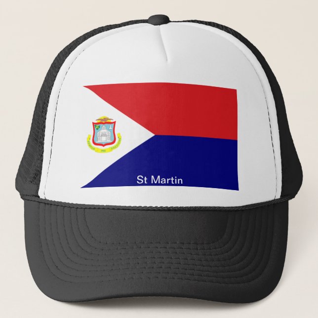 Gorra De Camionero La bandera de San Martín (Anverso)