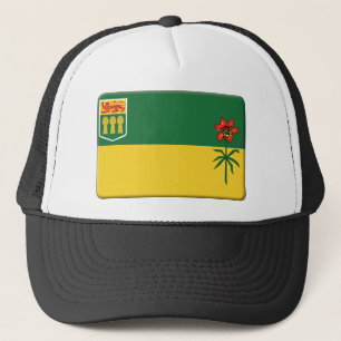 Gorra De Camionero La bandera de Saskatchewan PERSONALIZA