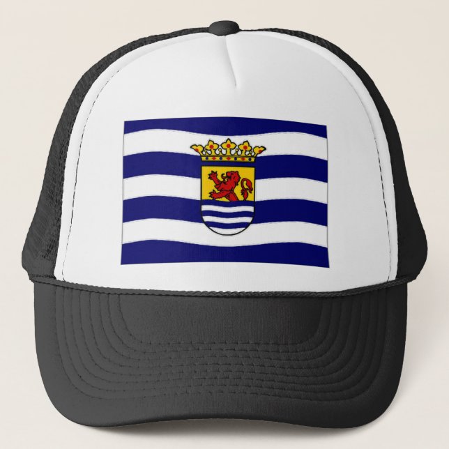 Gorra De Camionero La bandera holandesa de Zelanda (Anverso)