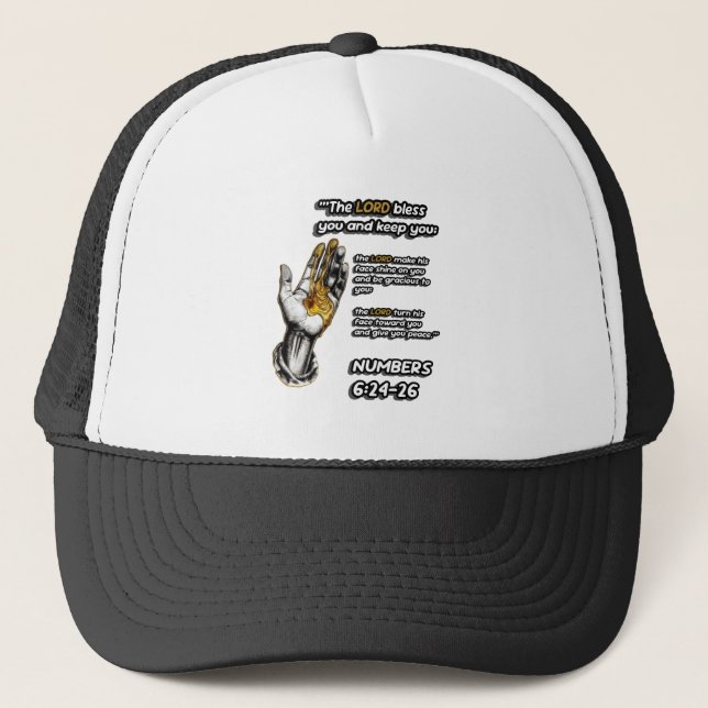Gorra De Camionero La Bendición - El SEÑOR - Cristiano (Anverso)
