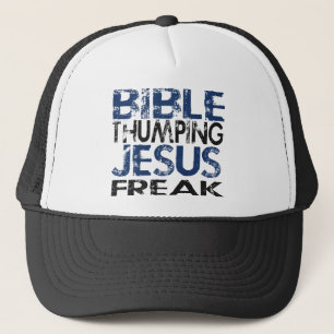 Gorra De Camionero La Biblia Tumping a Jesús Freak